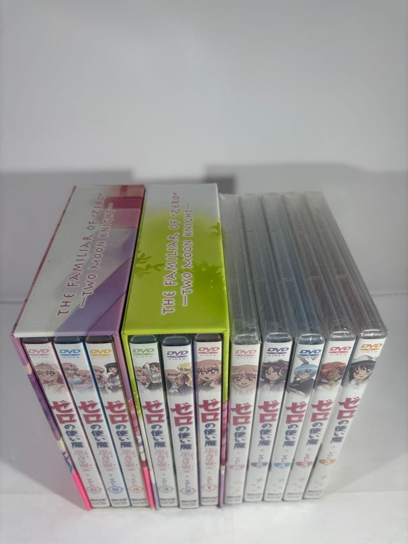 【一部未開封品】ゼロの使い魔 DVD２-6巻 双月の騎士1-6巻 DVD-BOX