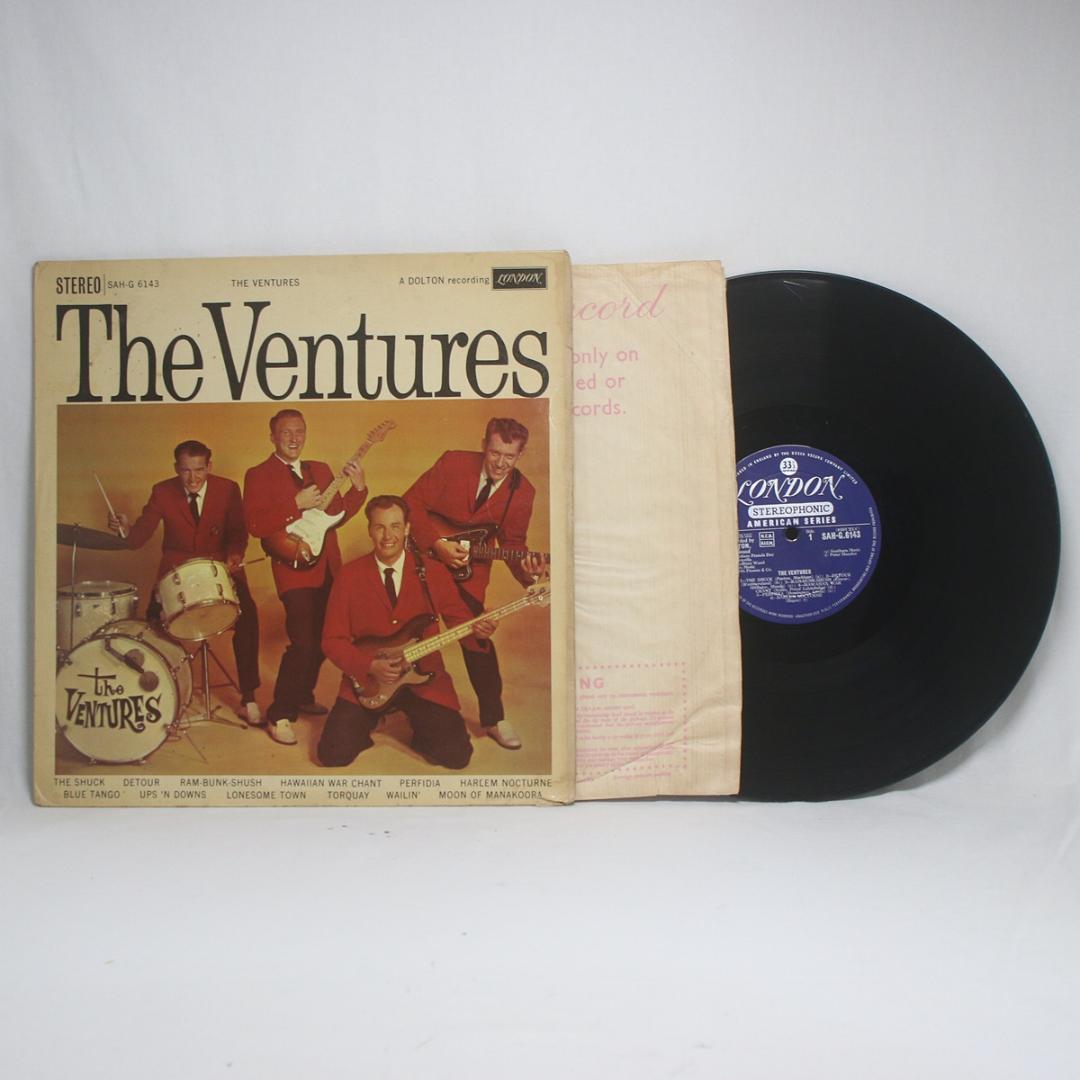 英LP The Ventures ステレオ初期UK盤 Stereo ジャケット悪 The Ventures / Ventures In Japan - Guitar Records