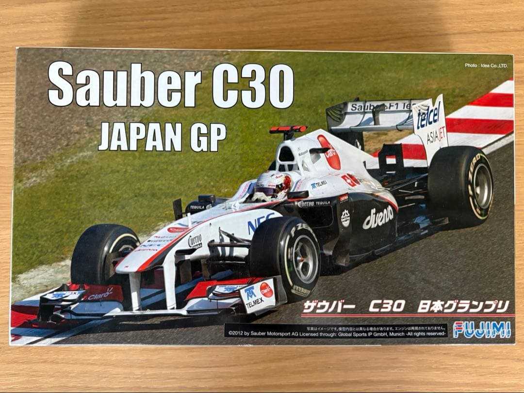 フジミ 1/20 ザウバー C30 小林可夢偉フィギュア付 SAUBER - メルカリ