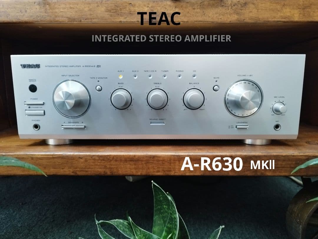 美品 TEAC A-R630MKII リモコン 取説 付き - メルカリ