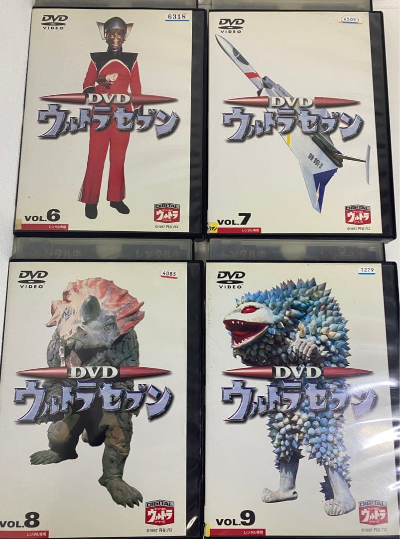 ☆ウルトラセブン☆DVD 11本セット！ - メルカリ