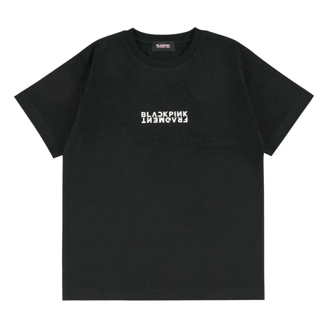 フラグメント x BLACKPINK Tシャツサンダー 