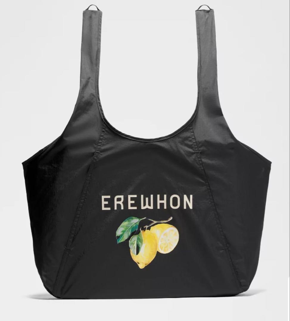 希少ululemon ルルレモンEREWHON エレウ オン コラボ エコバッグ
