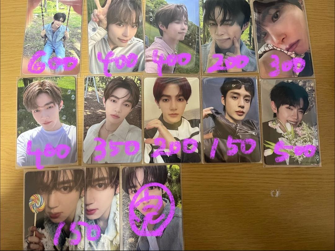 ZEROBASEONE ゼベワン トレカ バラ売り - メルカリ