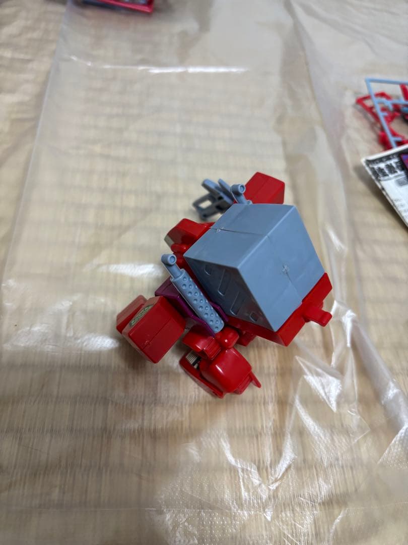 当時物】魔神英雄伝ワタル2体セット19コンボス&05セカンドガン 箱説