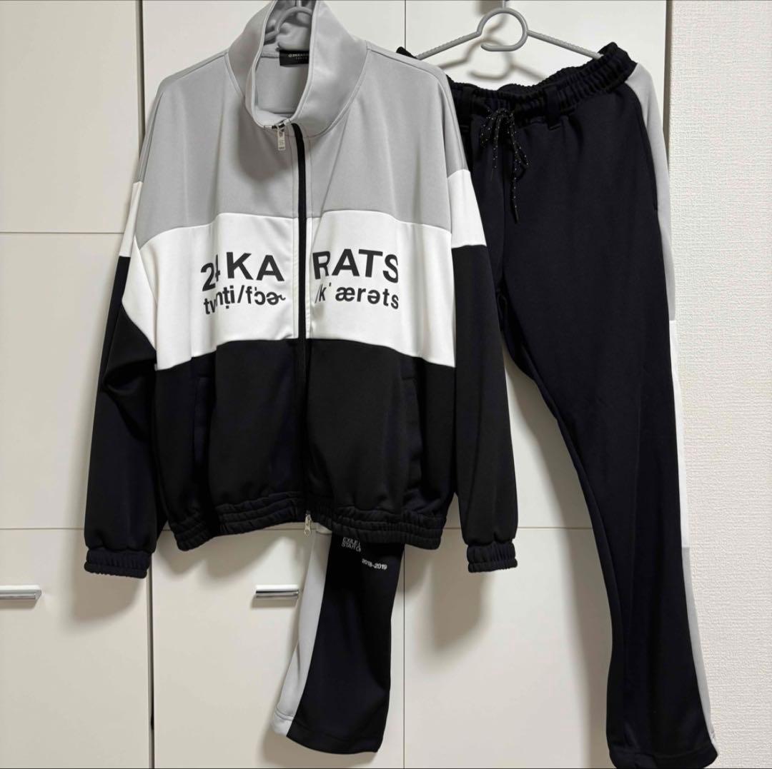 7/25まで限定価格 STYLE of 24karatsジャージ上下 - メルカリ