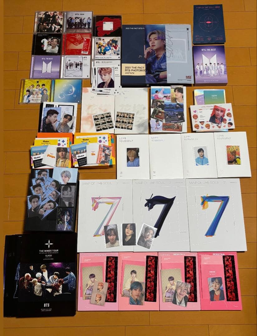 BTS　アルバム　まとめ売り BTS アルバム まとめ売り 付属品抜けなし BTS アルバム まとめ売り