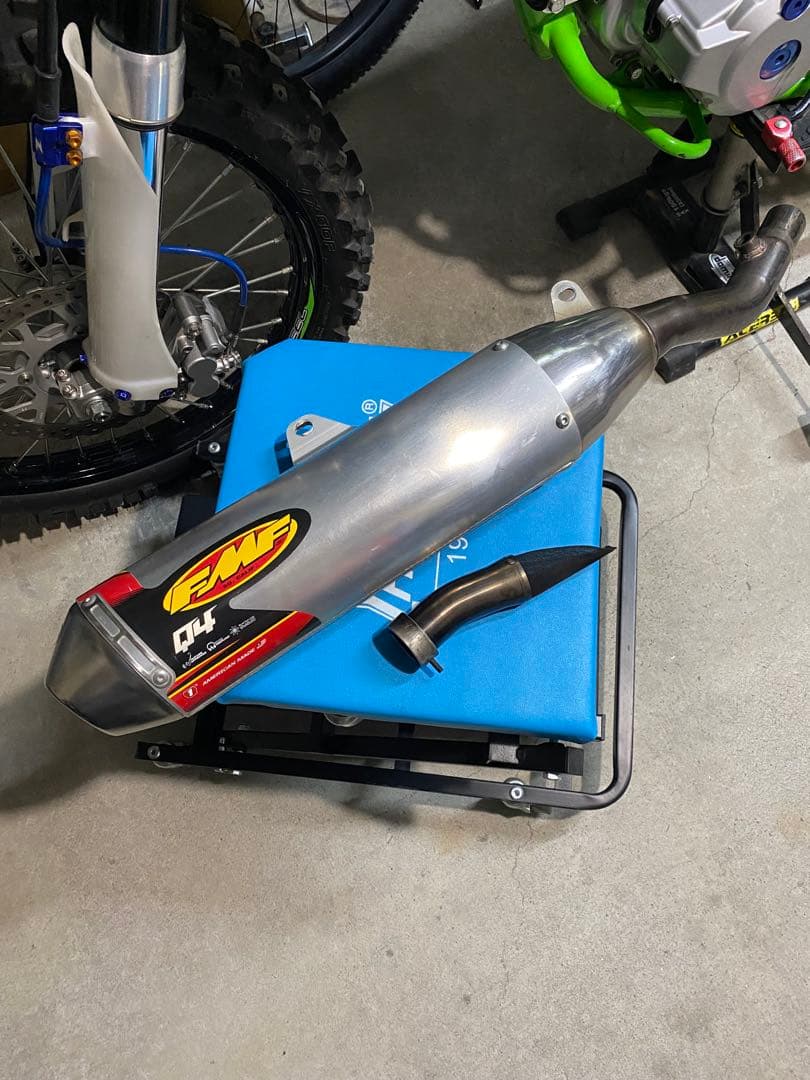 KLX250 Dトラッカー　FMFスリップオン FMF Q4 マフラー スリップオンマフラー DトラッカーX KLX250 250SB D