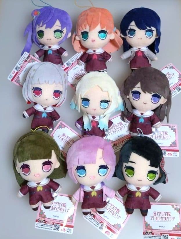 ラブライブ！蓮ノ空女学院スクールアイドルクラブ　きゅるまるぬいぐるみ①、②、③ ラブライブ！蓮ノ空女学院スクールアイドルクラブ きゅるまる