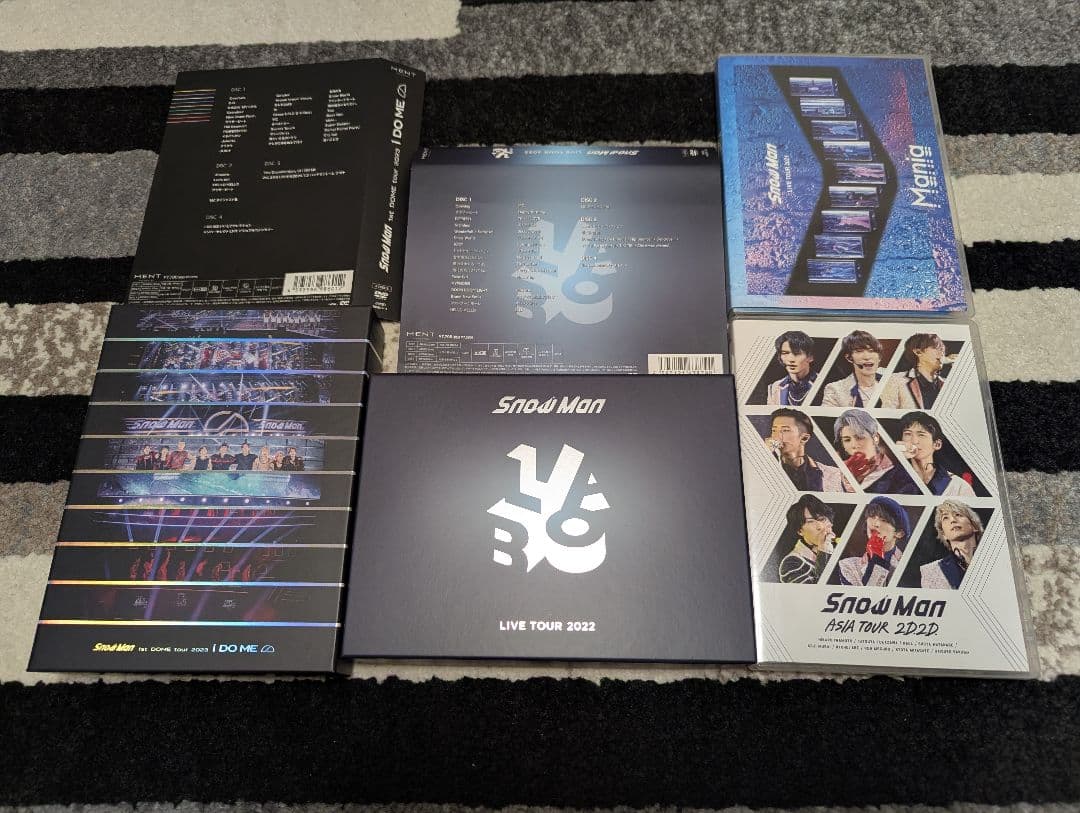  Man ライブDVDセット まとめ売り【中古品】