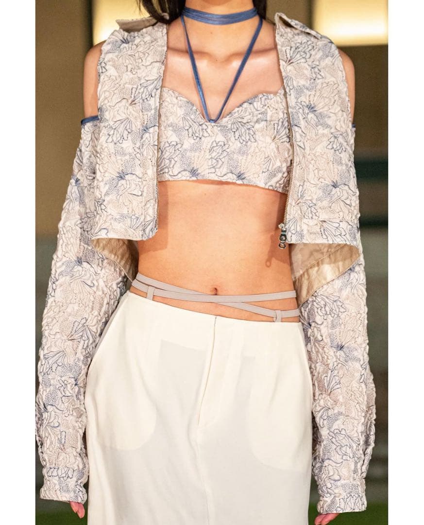 美品】MURRAL Quartz embroidery bra top - メルカリ