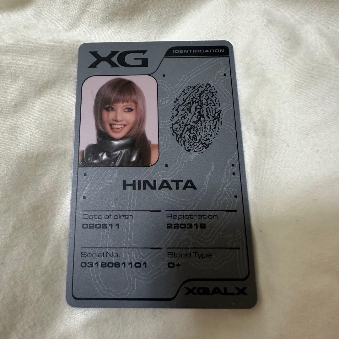 XG HINATA ヒナタ トレカ THE CORE - 核 IDカード - メルカリ