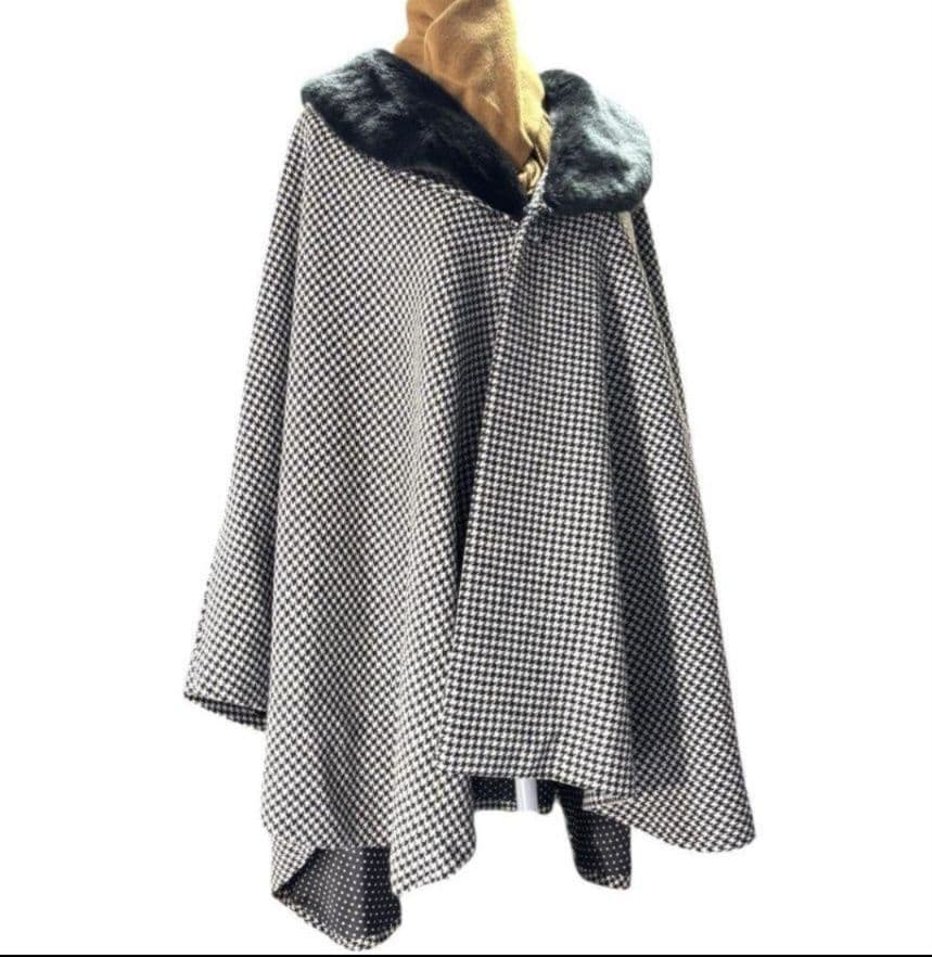 う*ら様 ナカノヒロミチ 着物コート ケープ マント 和装付きポンチョ