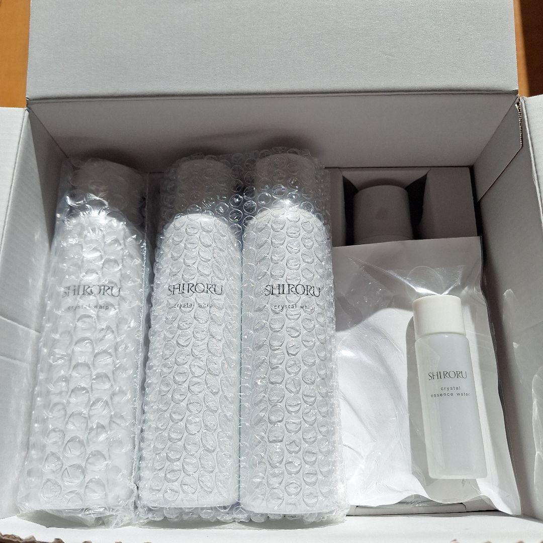 SHIRORU クリスタルホイップ 6本&エッセンスウォーター20mL