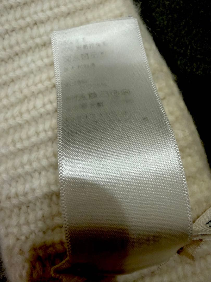 CELINE セリーヌ アンゴラ ロゴ ヘアバンド スキズ CELINE セリーヌ