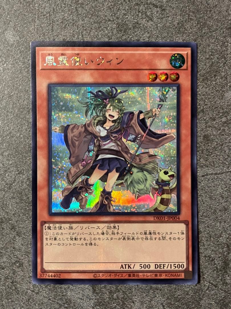風霊使いウィン 絵違いシークレットレア DK01-JP004 - メルカリ