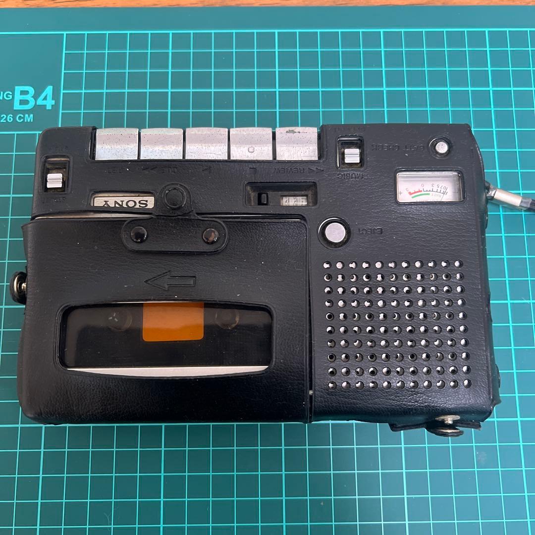 SONY カセットプレーヤー シルバー TC-1100 ジャンク 動作未確認