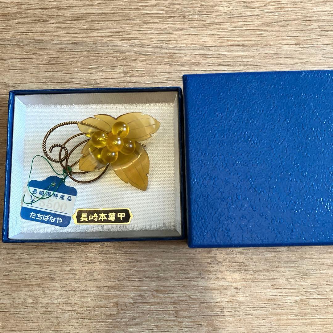 長崎本鼈甲 ブローチ - メルカリ