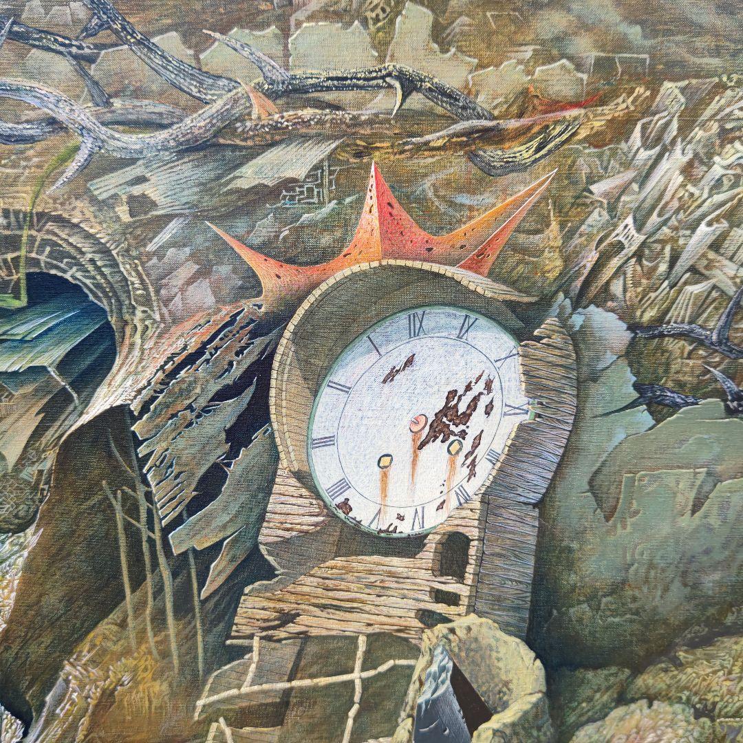 塚本聰「MURMUR」S100号、独立展出品、渾身の最高最大傑作、美術館収蔵