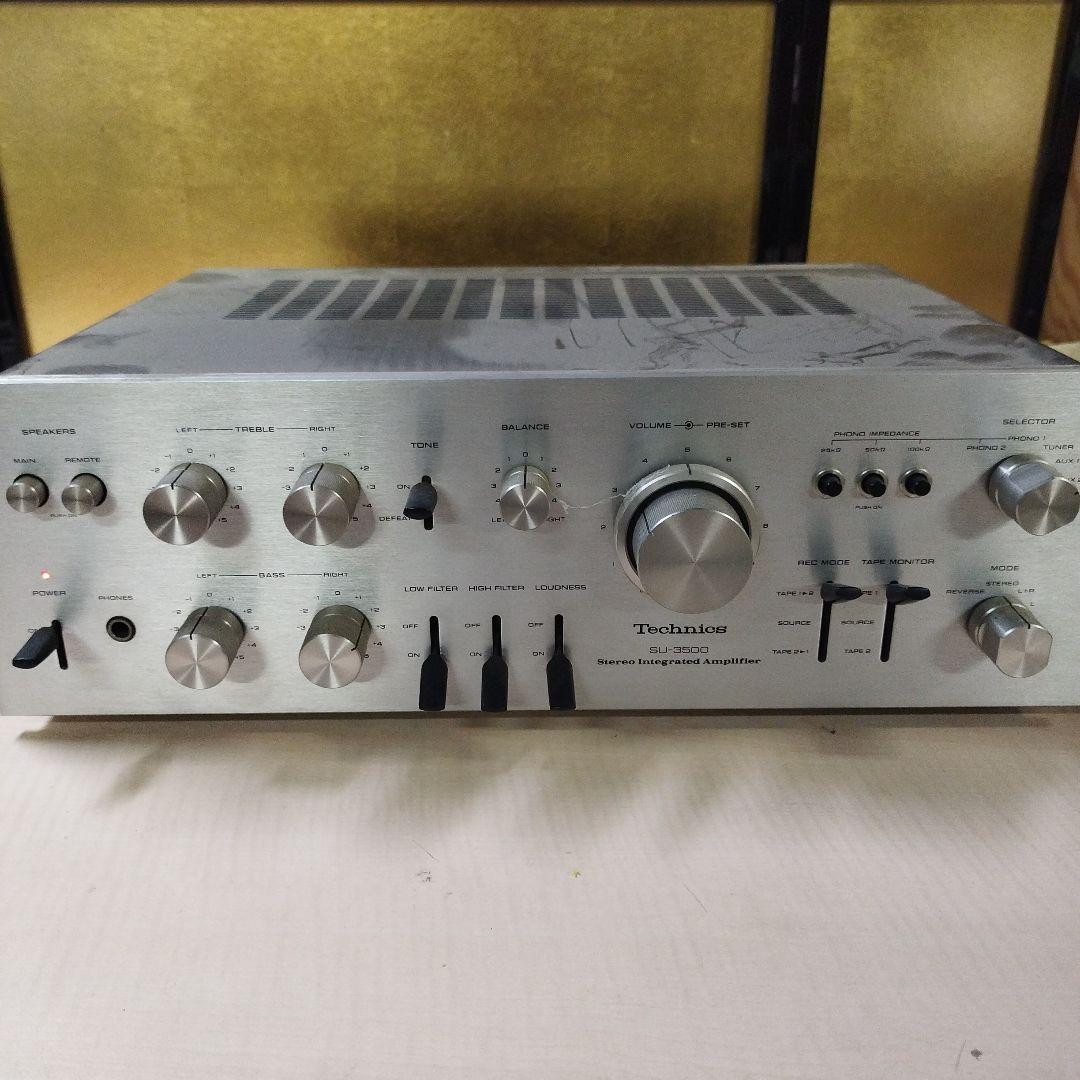 Technics SJ-3500 ステレオインテグレーテッドアンプ Yahoo!オークション -「(technics テクニクス) 3500」(アンプ