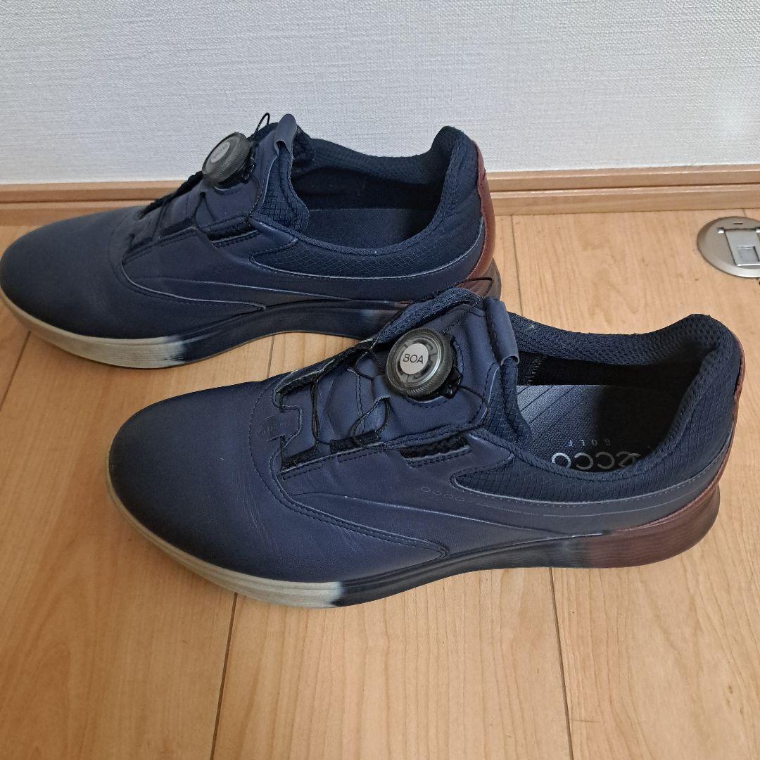 t*u様 ECCO ゴルフシューズ ネイビー 42 BOAの通販はau PAY マーケット