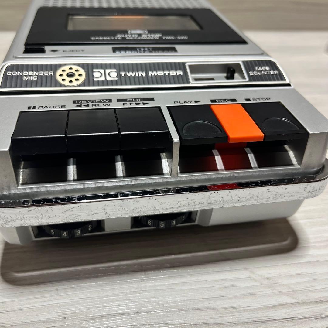 n*様 レトロ 日立 カセットテープレコーダー TRQ-340 - メルカリ
