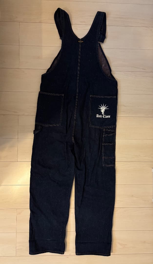 アンチクラス オーバーオール サイズM インディゴ - メルカリ