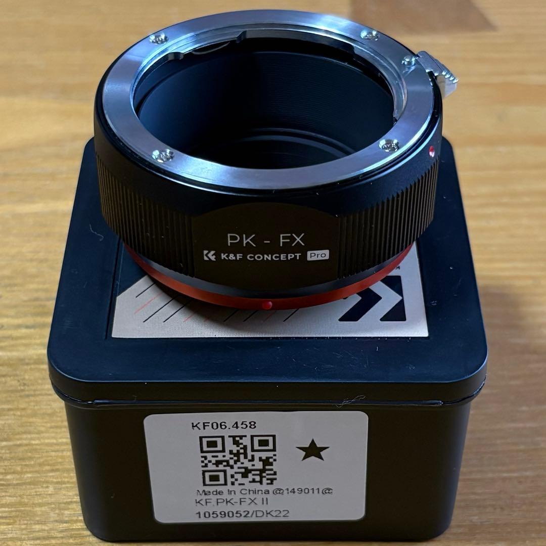 希少】XR RIKENON 35mm f2.8 & マウント変換アダプター - メルカリ