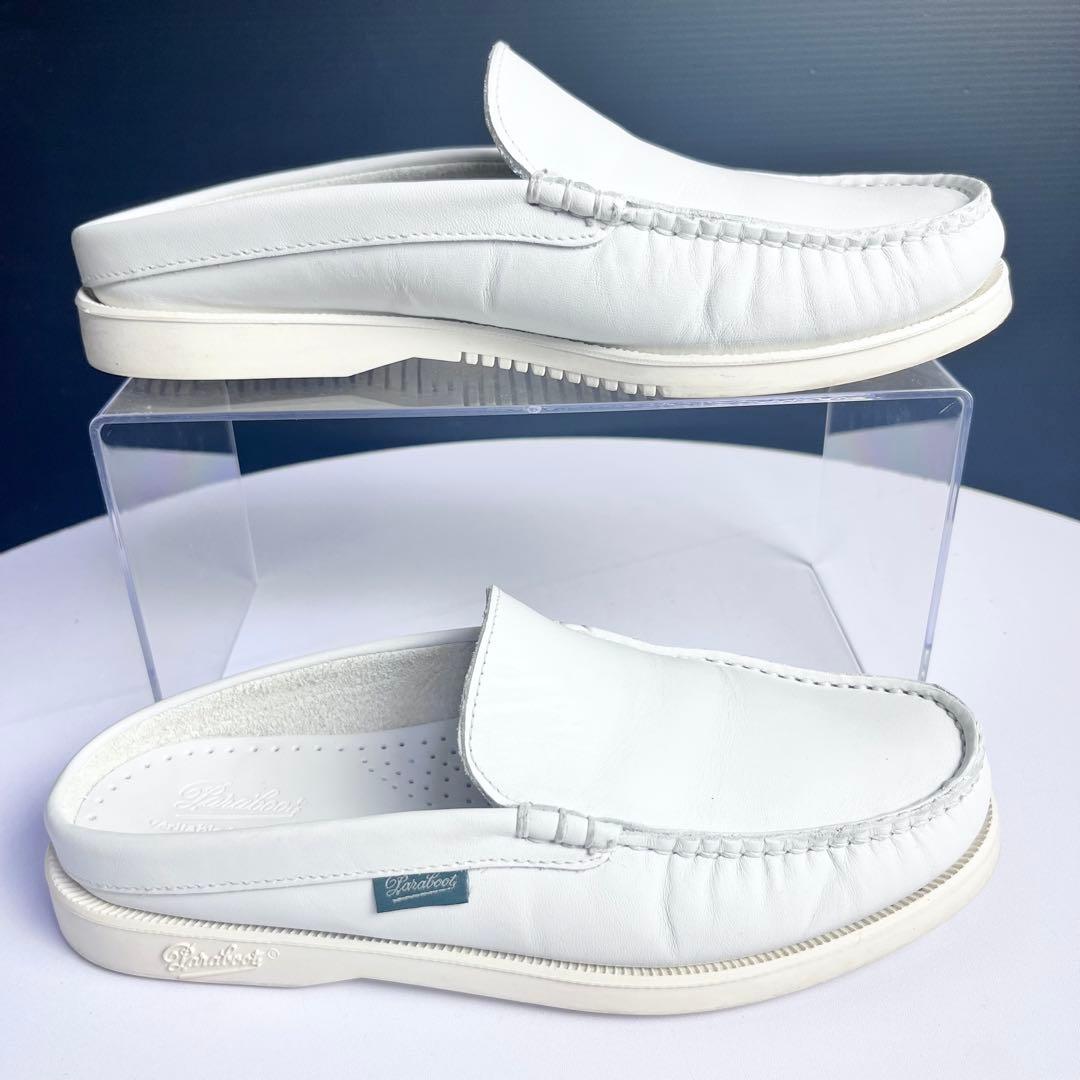 ふな様専用♪美品✨パラブーツ レザー スリッポン モカシン ミュール