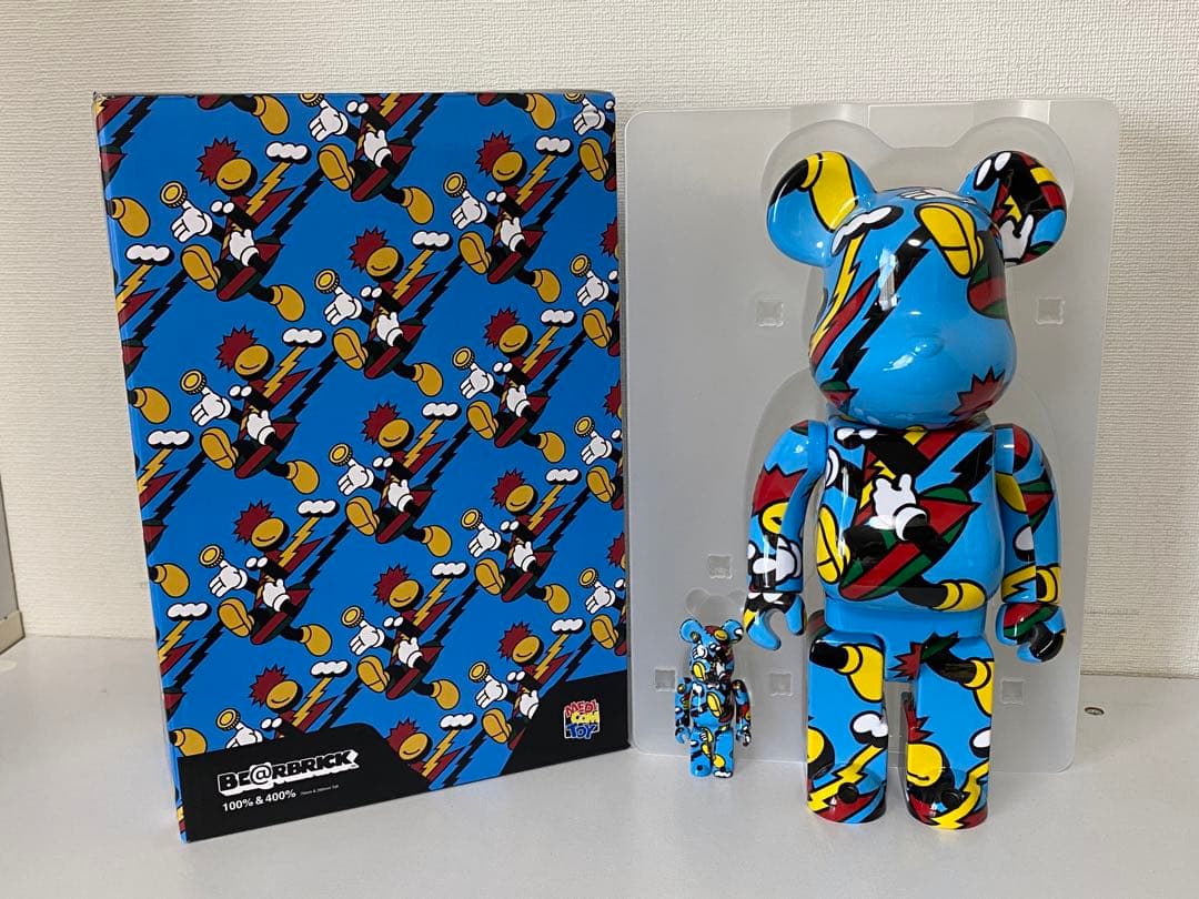 ベアブリック/Grafflex Arts/400%/限定/100%/セット/箱付 1643900306.jpg?1660107152