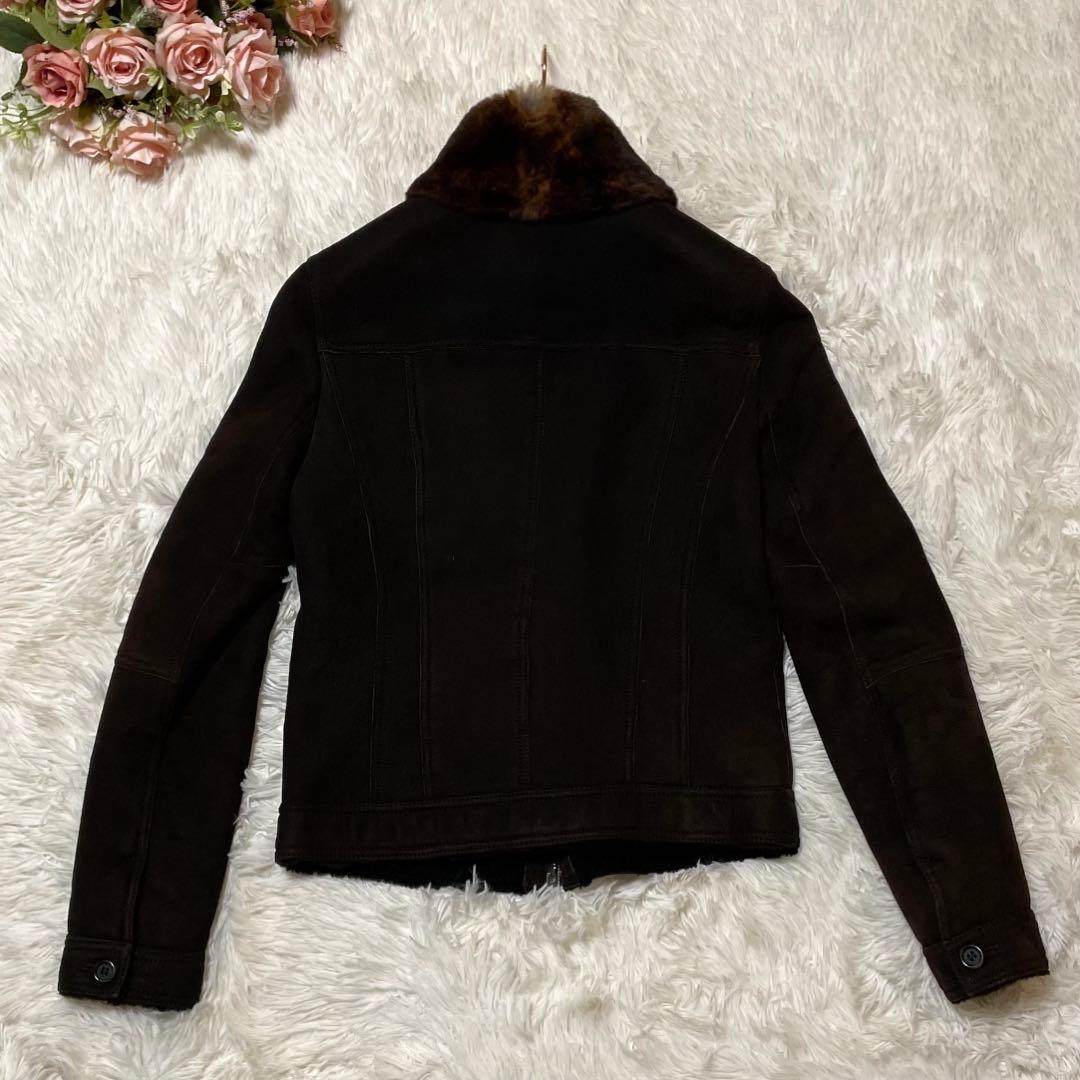 a*i様 《最高峰の絶品》Dolce & Gabbana ファー付きムートンジャ