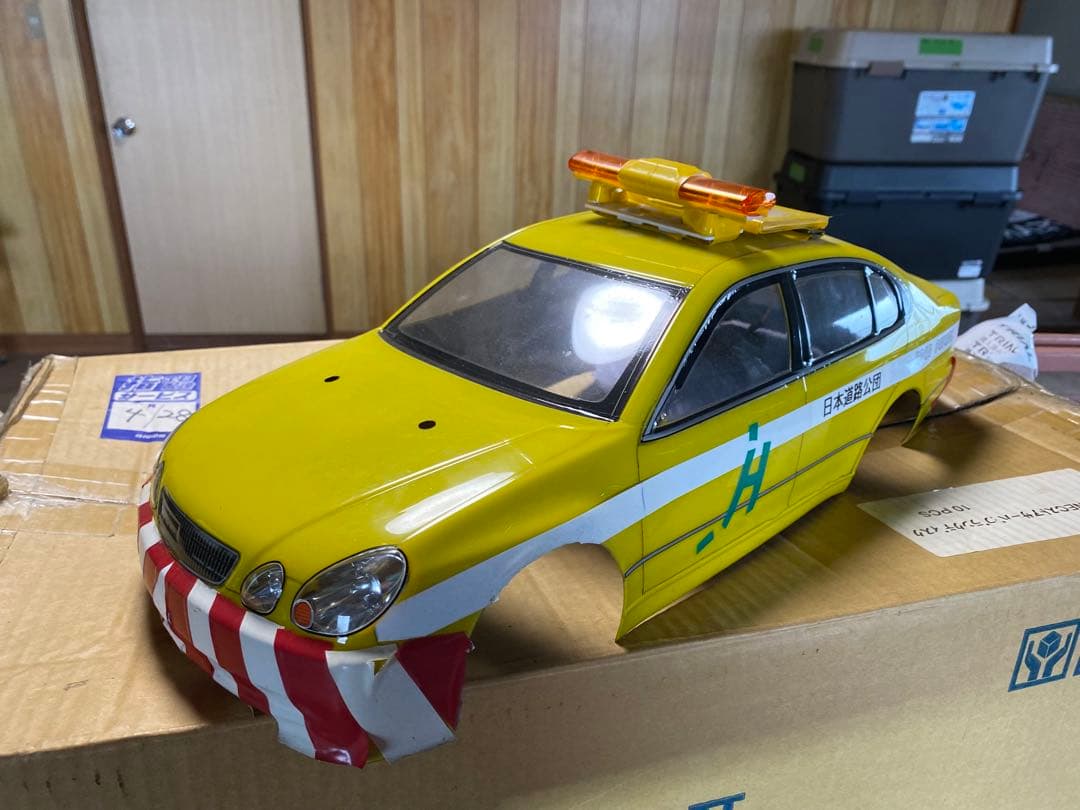 １／10 ラジコンボディ 警告灯付き タミヤ XBシリーズ 1/10RC XB ニッサン フェアレディZ Version NISMO