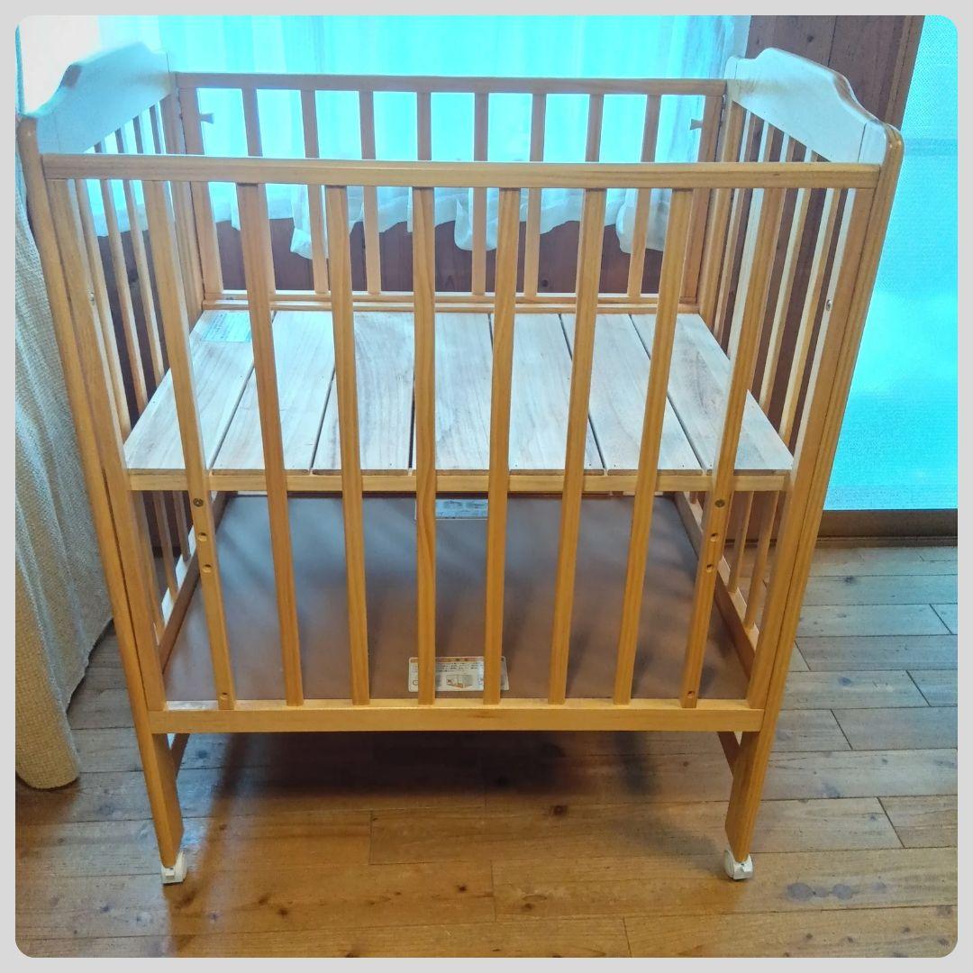 《綺麗❣️早い者勝ち❣️》カトージ　ベビーベット ハイシートミニベッド⭐︎