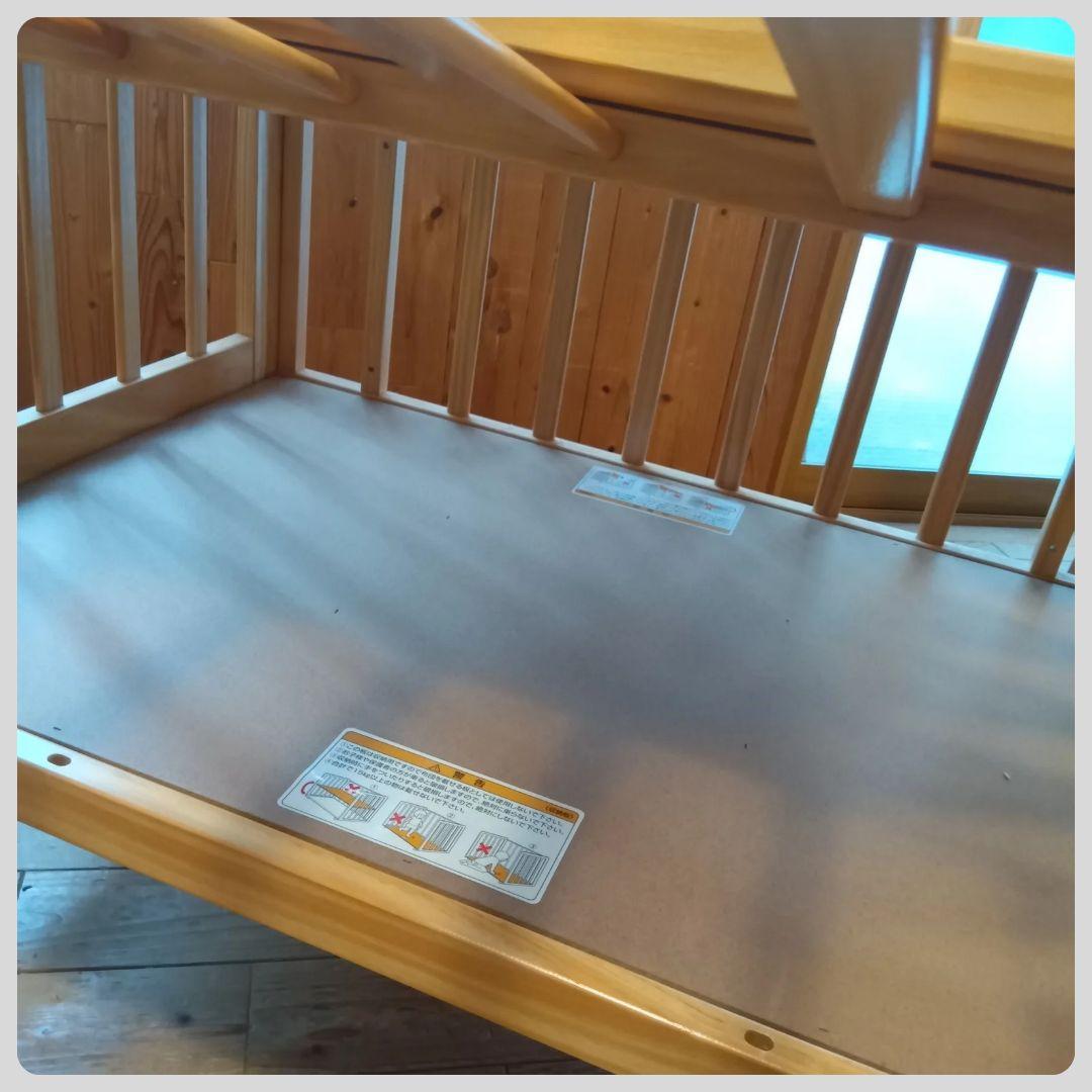 《綺麗❣️早い者勝ち❣️》カトージ　ベビーベット ハイシートミニベッド⭐︎