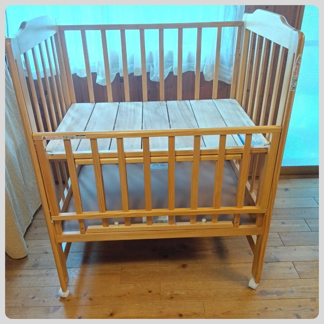 《綺麗❣️早い者勝ち❣️》カトージ　ベビーベット ハイシートミニベッド⭐︎