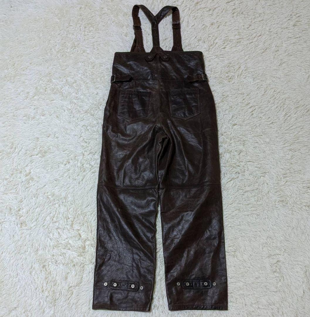絶賛断捨離テン様専用 ハーレーダビッドソン オーバーオール 本革