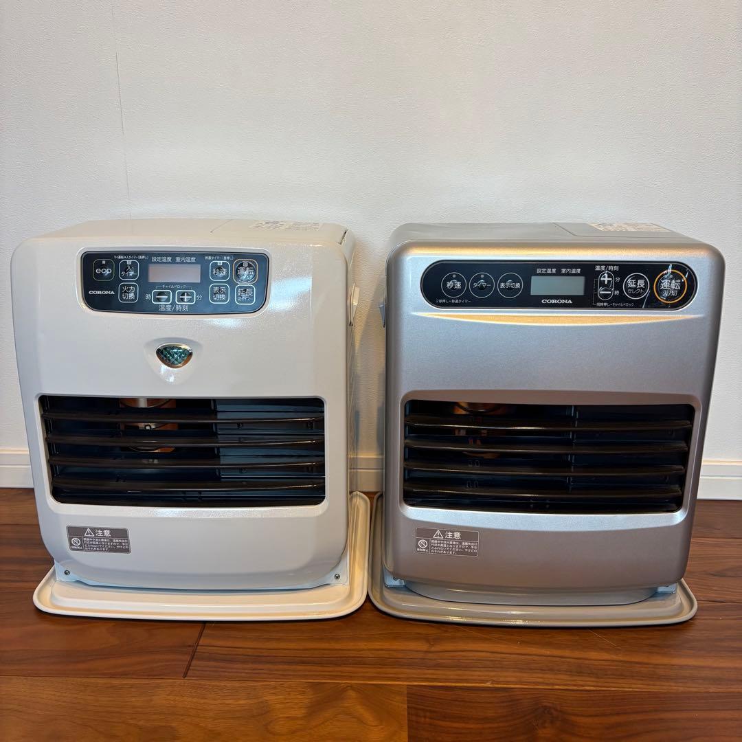 コロナ 石油ファンヒーター 2台セット KCF-3224Y FH-G3222Y - メルカリ