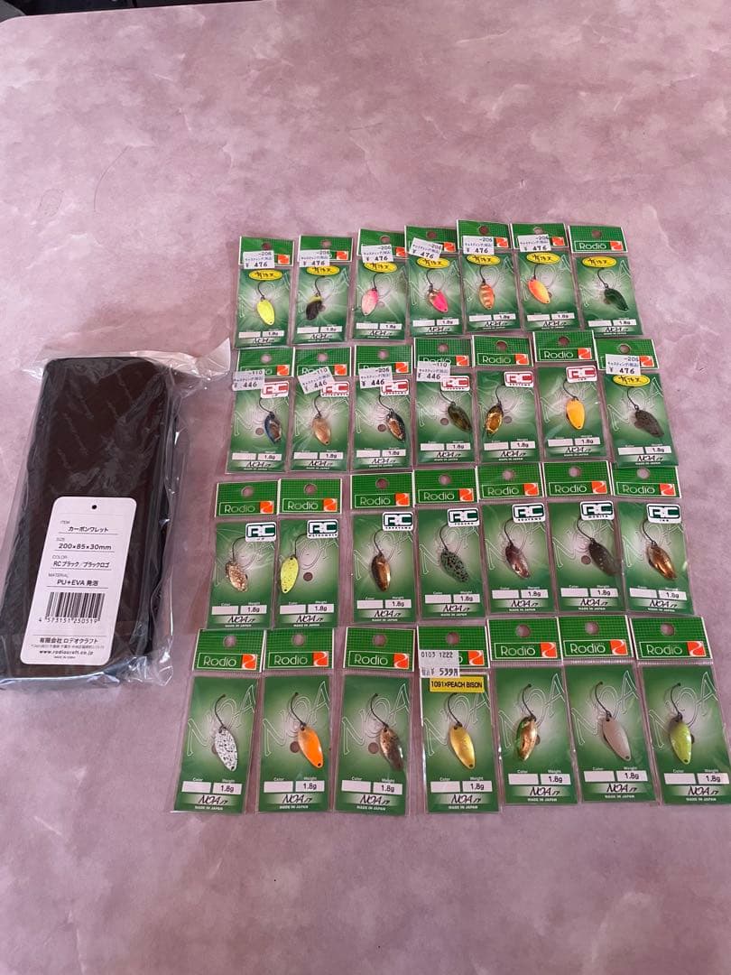 ロデオクラフト NOA 1.8g 28枚 オリカラスプーンワレット セット