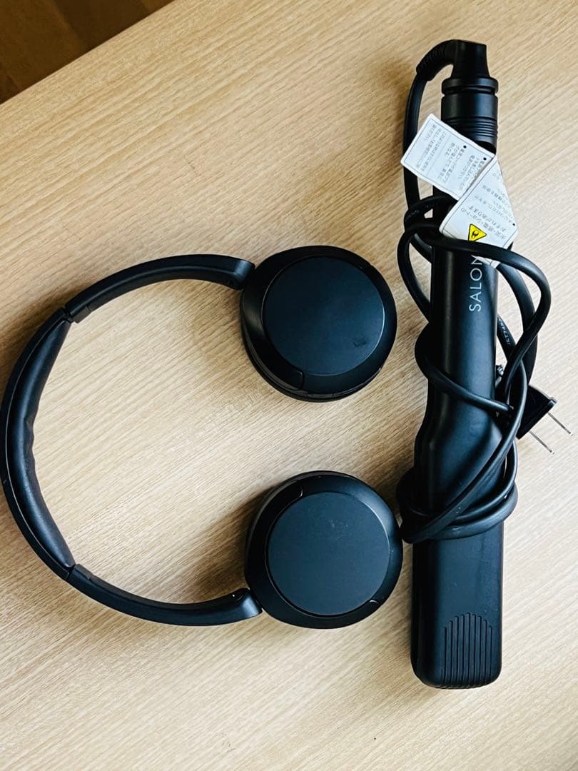 SALONY ワイヤレスヘッドホン ブラック ノイズキャンセリング機能搭載Bluetooth対応ダイナミック密閉型