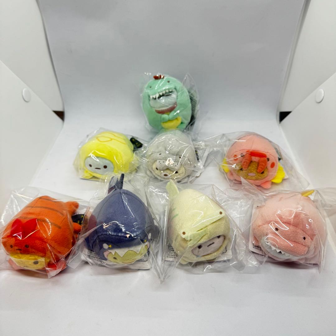 新品】大絶滅展限定 すみっコぐらし てのりぬいぐるみ 全種類