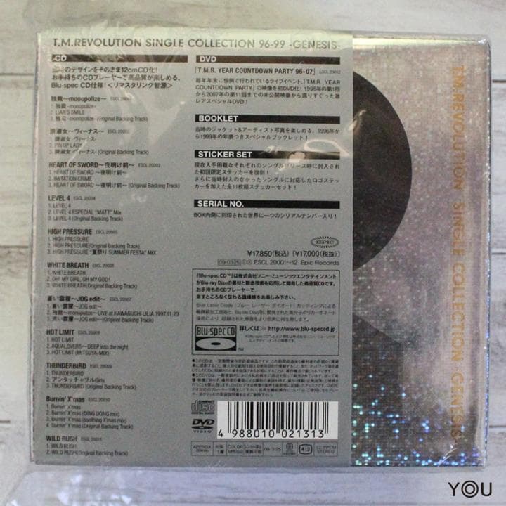 T.M.REVOLUTION「SINGLE COLLECTION 96-99-…