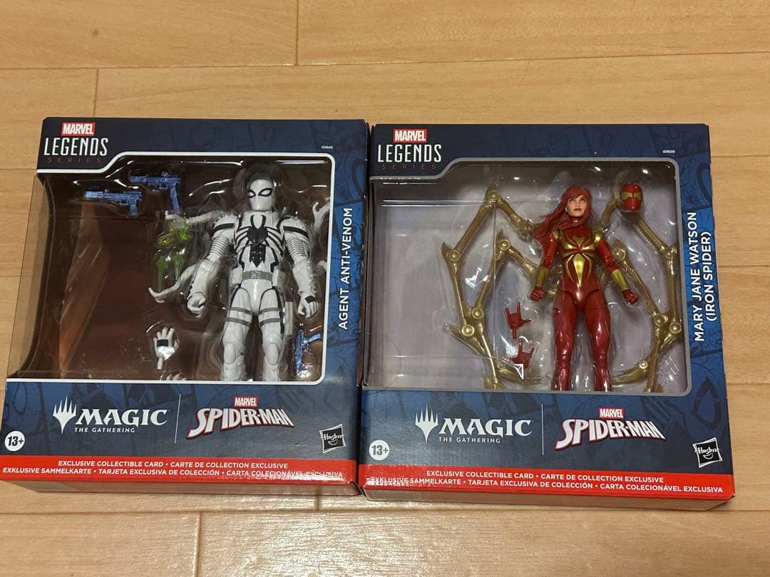 マーベルレジェンド「アンチヴェノム」「アイアンスパイダー」フィギュアのみ マーベルレジェンド・シリーズ マジック：ザ・ギャザリング
