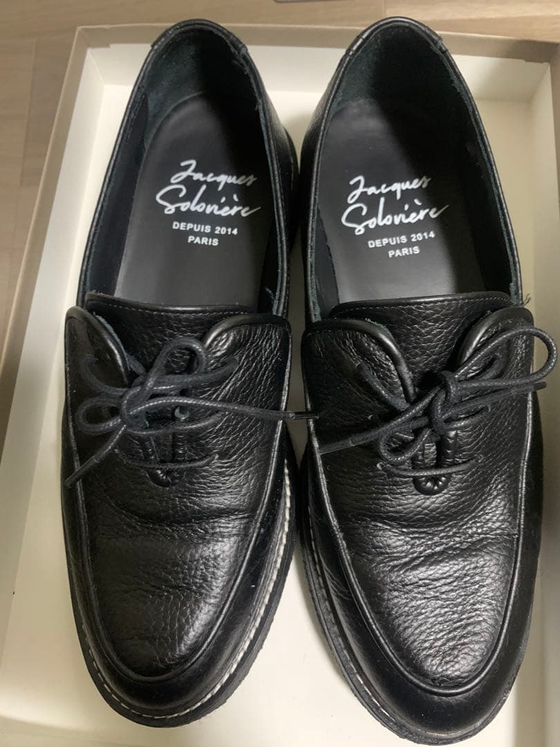 jacques soloviere 革靴 40サイズ - メルカリ