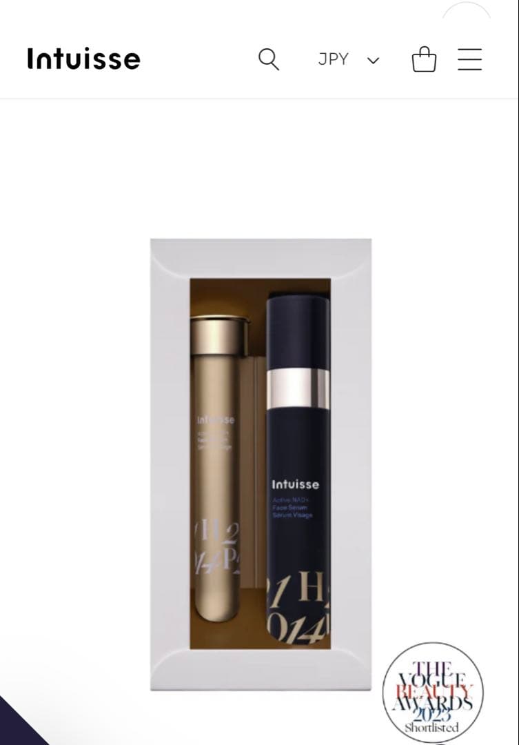【新品✨定価3万】Intuisse Active NAD⁺ Face Serum FACESERUMVOGUEBEAUTYAWARDS_286