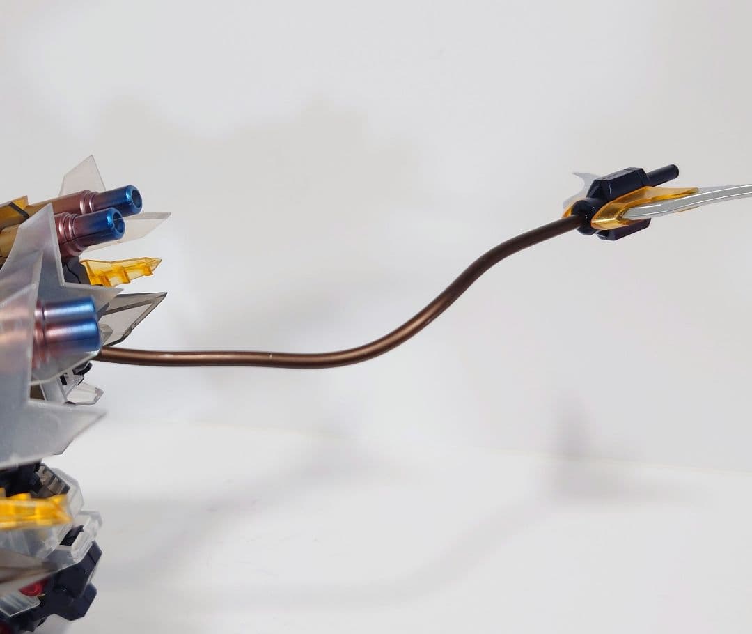 ゾイド もどき ムゲン クリアver.電飾付パール塗装 グロス仕上げ