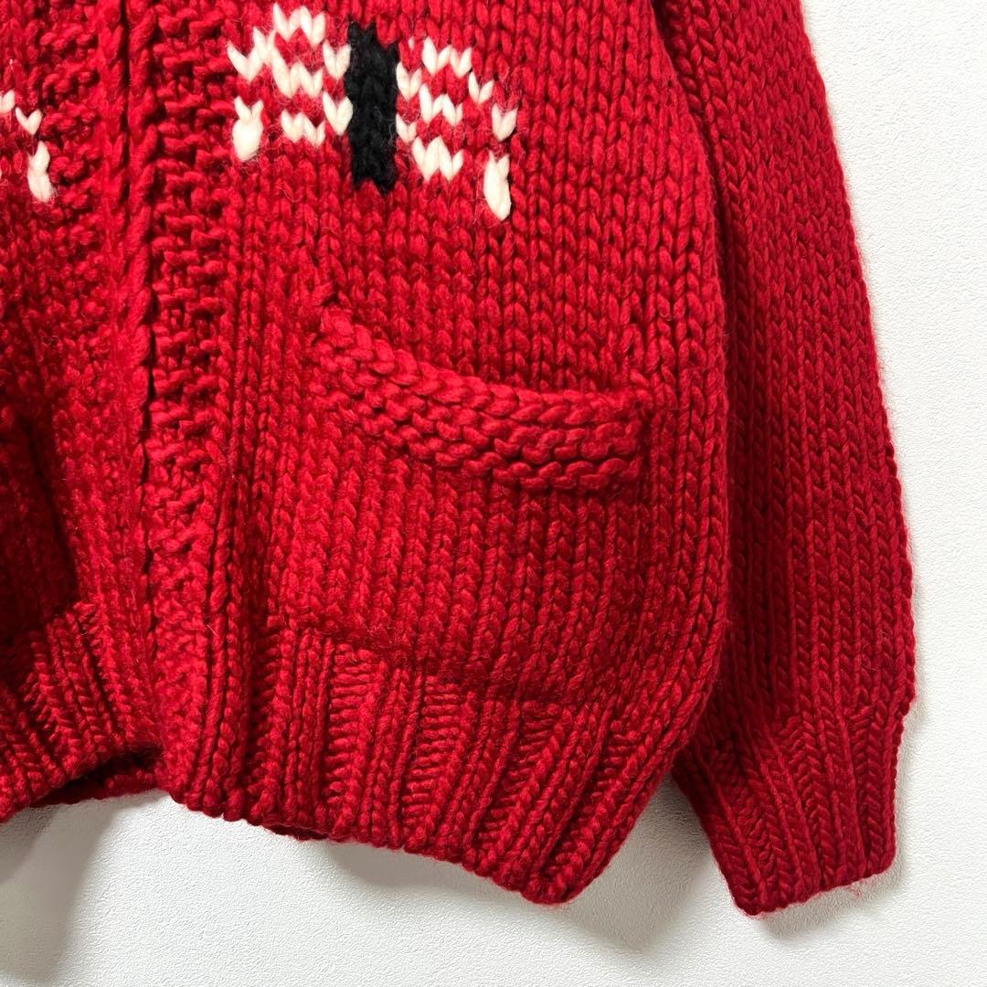 《Black Power》Spider Web Cowichan Sweater