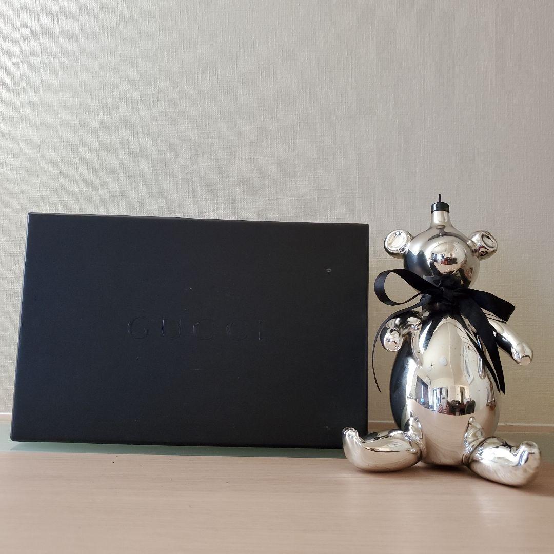 レア グッチ GUCCI インテリア クマ テディベア クリスマス