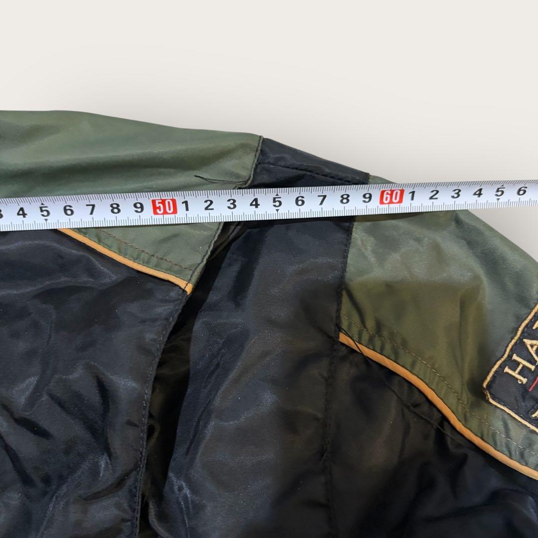 希少 110th《Harley-Davidson》ナイロンジャケット(XXL)黒