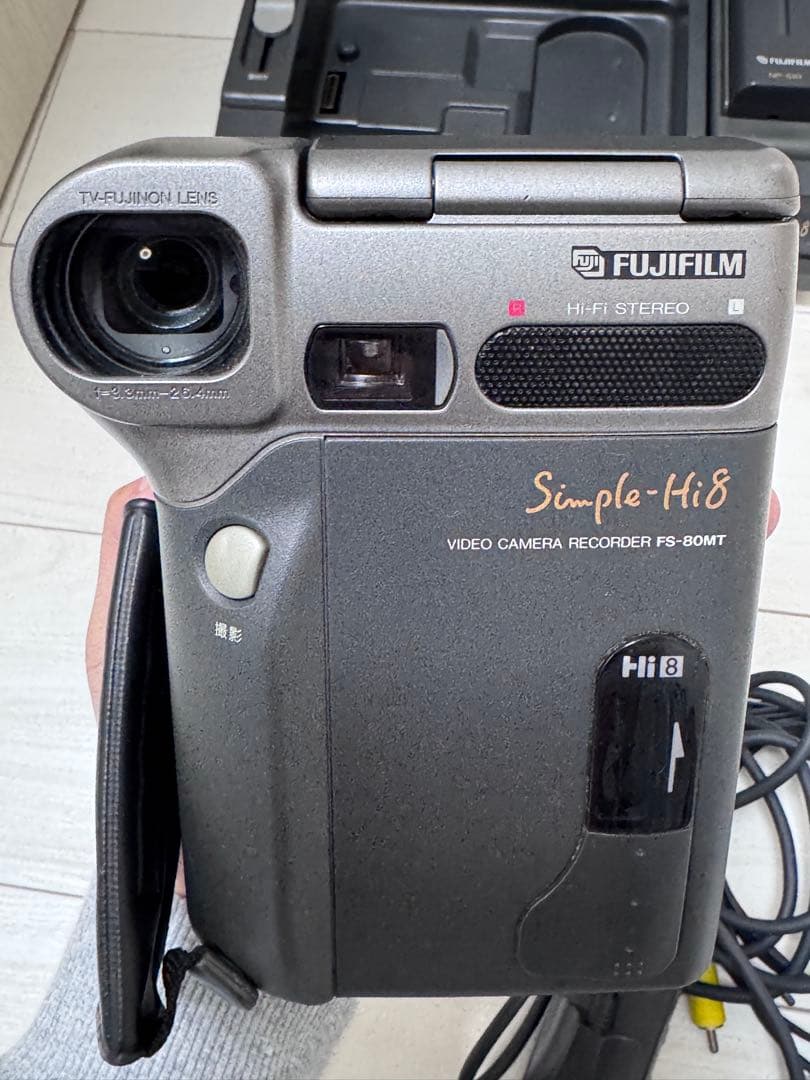 FUJIFILM FS-80MTビデオカメラ&VS-300ビデオポート - メルカリ