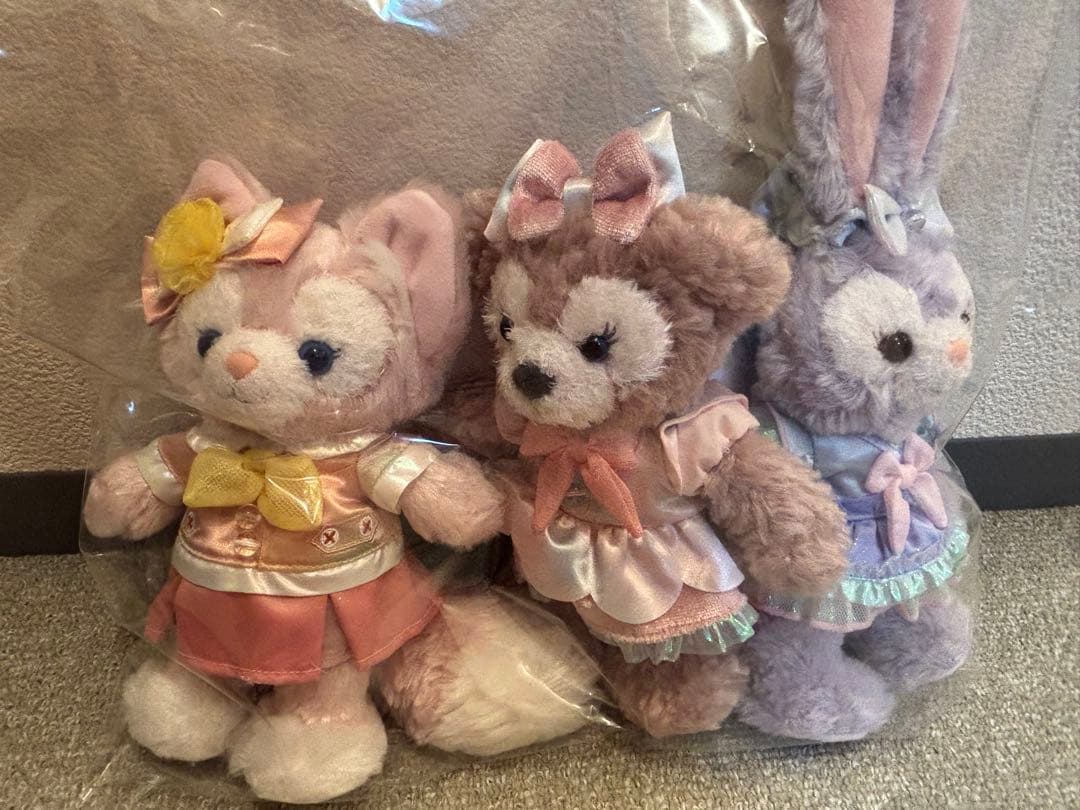 ダッフィー 20周年 カラフルハピネス ポージープラッシー バケパ 限定